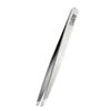 Rubis Switzerland Slanted Tip Tweezer-Silver view 1