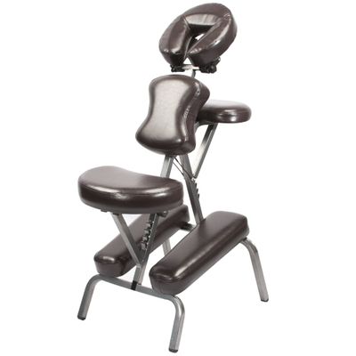 Master Massage The Bedford Chocolate Brown Portable Massage Chair (46463)