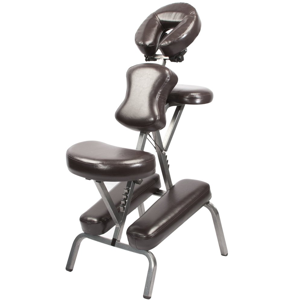 Master Massage The Bedford Chocolate Brown Portable Massage Chair (46463)