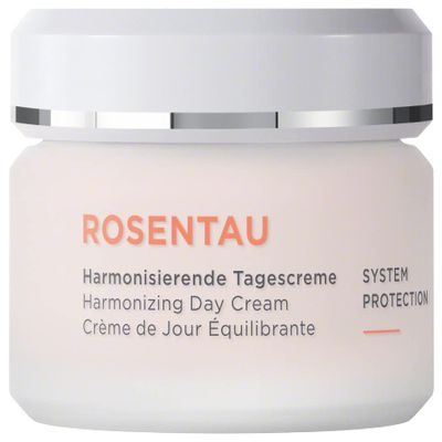 ANNEMARIE BRLIND  ROSE DEW Harmonizing Day Cream  protecting and moisturizing facial care, with Alpenrose extract and Jojoba Oil, vegetarian, 1.69 Fl. Oz.
