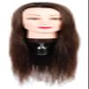 - Hairart 24" Cosmetology Mannequin Head Human Hair, Dark Brown Hair - Anna view 1