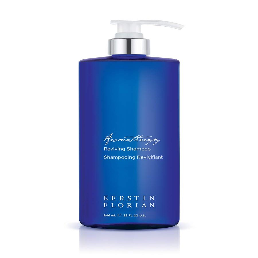Kerstin Florian Reviving Shampoo | Moisturize & Boost Shine | Aloe and Wheat Protein Detangle & Hydrate Dull Hair | All Hair Types (32 fl oz)