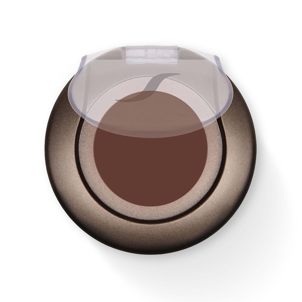 SORM Smudge Proof Long Lasting Eye brow Powder for Women - Always Perfect Brows with Brush and 3 Shaping Eyebrow Stencils (Fine, Medium, Full) - Finest Color Pigment Eyebrow Filler - Walnut