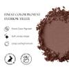 SORM Smudge Proof Long Lasting Eye brow Powder for Women - Always Perfect Brows with Brush and 3 Shaping Eyebrow Stencils (Fine, Medium, Full) - Finest Color Pigment Eyebrow Filler - Walnut view 3