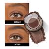 SORM Smudge Proof Long Lasting Eye brow Powder for Women - Always Perfect Brows with Brush and 3 Shaping Eyebrow Stencils (Fine, Medium, Full) - Finest Color Pigment Eyebrow Filler - Walnut view 4