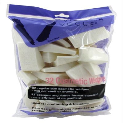Victoria Vogue Cosmetic Wedges 32 Count Regular Size