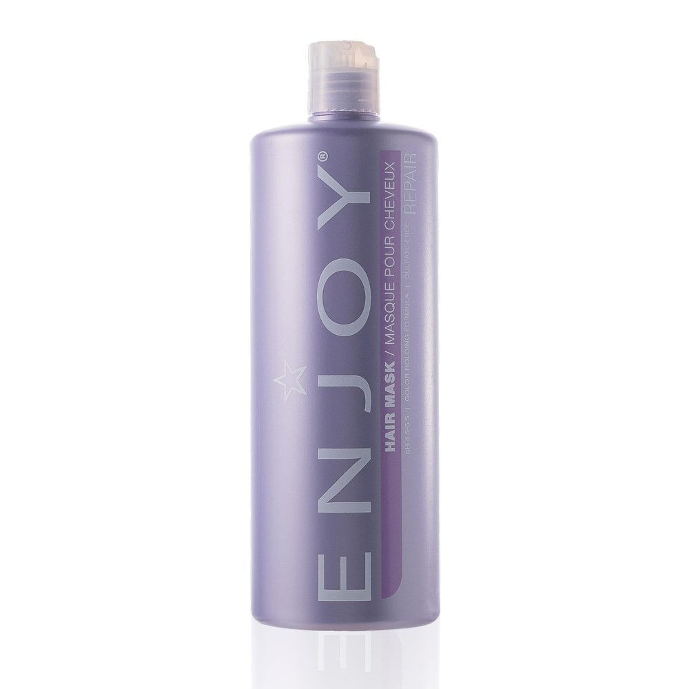 Enjoy Hair Mask Repair and Strengthen Dry, Unruly Hair, Treatment to Add Moisture and Shine, Color Safe, 33.8 OZ
