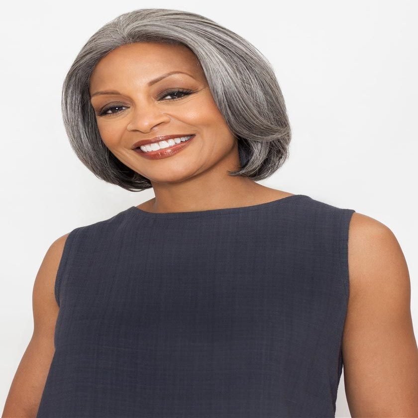 Foxy Silver (Jeanette) - Synthetic Lace Front Wig in F4_30