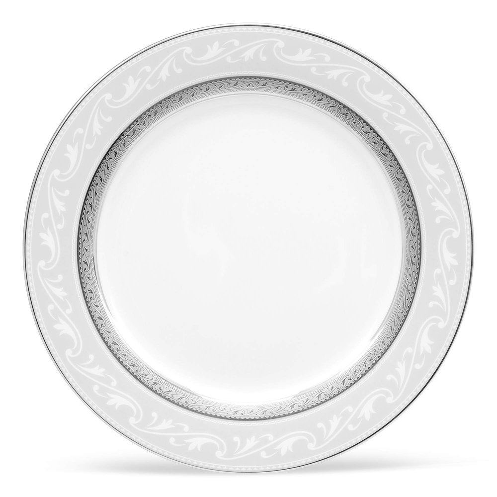 Noritake Crestwood Platinum Accent Plate, 9-inches
