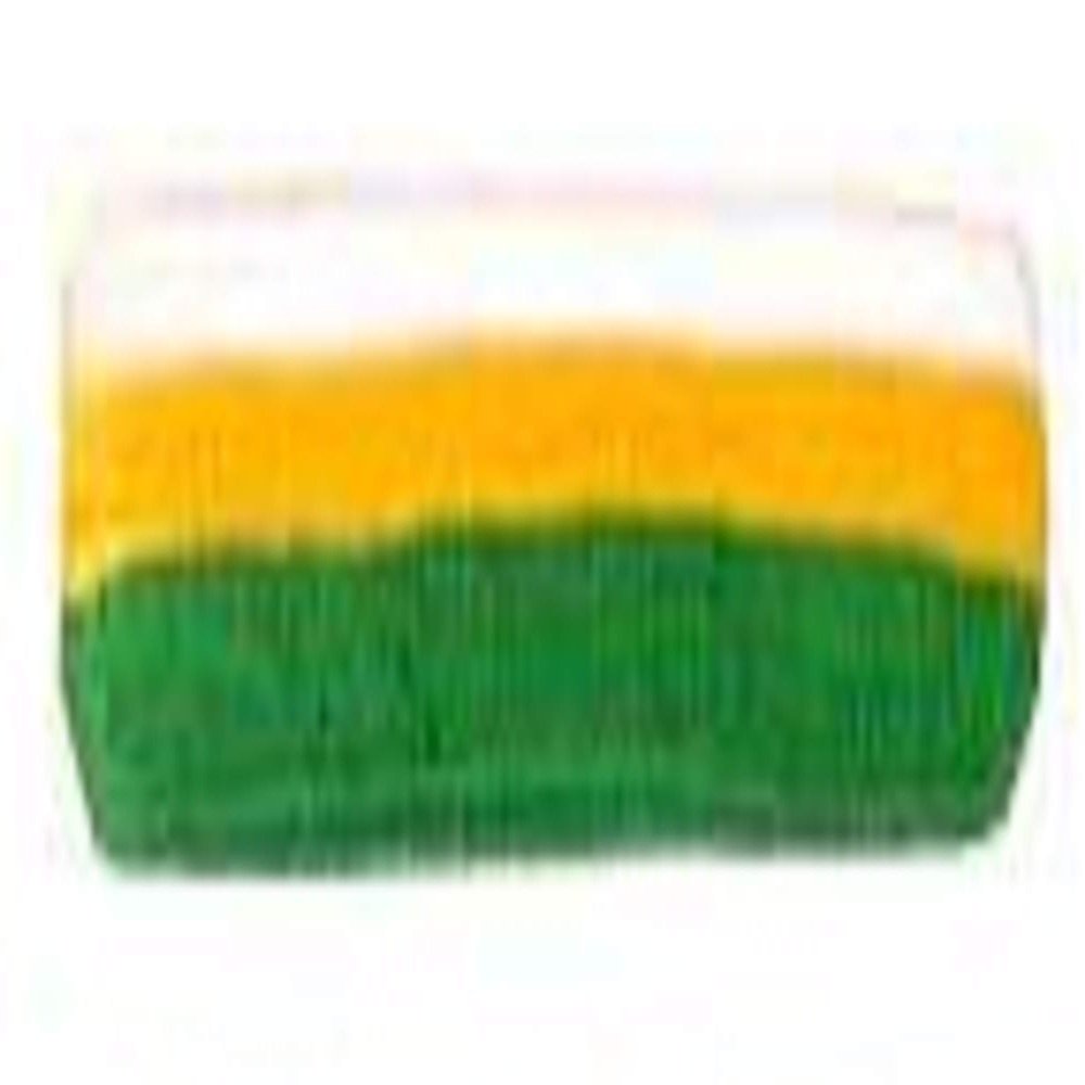 Striped Headband White/gold/Green