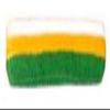 Striped Headband White/gold/Green view 1