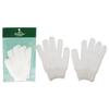 White Exfoliating Gloves Polish Spa exfoliate Skin exfoliator Bath Body polishing Pair New view 1