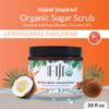 Organic Fiji Whole Body Scrub - Infused with Coconut Oil, Exfoliating Sugar Scrub for Smooth and Soft Skin, Exfoliates & Restores Skin's Natural Biosphere, Lemongrass Tangerine 20 oz view 4