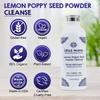 Lotus Moon - Lemon Poppy Seed Foaming Powder Cleanse | Plant-Based, Clean, Cruelty-Free, Functional Skincare (4oz / 113g) view 2