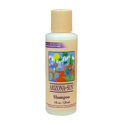 Arizona Sun Shampoo  4 oz  Shampoo For All Types of Hair  Made With Aloe Vera and Other Plants and Cacti From The Desert  Nourishes Dry Hair  Deep Moisturizing For Soft Manageable Hair