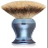 Shave Fine Badger Hair Shaving Brush Blue view 1