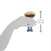 Shave Fine Badger Hair Shaving Brush Blue view 4