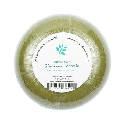 Provence Sante Luxury French Bath Bar - Moisturizing Shea Butter - Triple-milled Vervain Fragrance, 7 oz Made in France