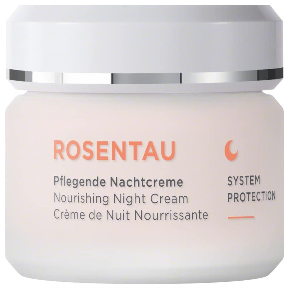ANNEMARIE BRLIND ROSE DEW Nourishing Night Cream protecting and firming facial care, with Alpenrose extract and Avocado Oil, vegetarian, 1.69 Fl. Oz.
