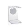 G.B.S Muehle Crystal Shaving Brush Holder view 1