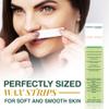 Clean + Easy Small Non Woven Wax Strips  Soft Wax Strips for Face, Upper Lip, Eyebrows & Small Areas, Facial Hair Removal, 100 Count view 3