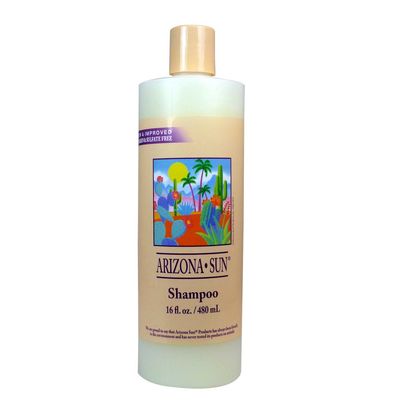 Arizona Sun Shampoo - 16 Oz - Moisturizing - All Hair Types - Natural Plants & Cacti - Ph Balanced - Soft, Manageable Hair