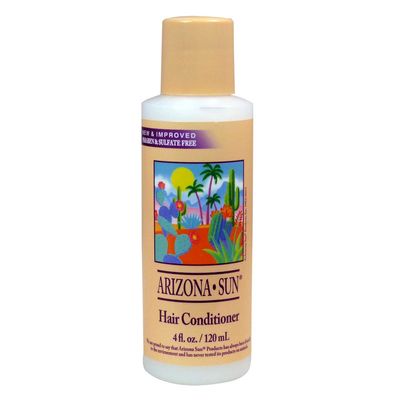 Arizona Sun Hair Conditioner 4 oz All Types of Hair Aloe Vera and Other Natural Plants and Cacti Deep Moisturizing For Soft Manageable Hair Nourishes Dry Hair