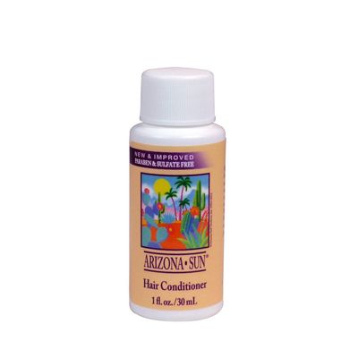 Arizona Sun Hair Conditioner 1 oz All Types of Hair Aloe Vera and Other Natural Products Deep Moisturizing For Soft Manageable Hair Nourishes Dry Hair