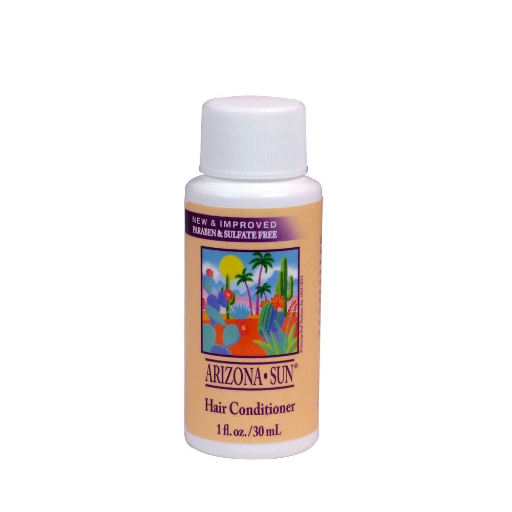 Arizona Sun Hair Conditioner 1 oz All Types of Hair Aloe Vera and Other Natural Products Deep Moisturizing For Soft Manageable Hair Nourishes Dry Hair