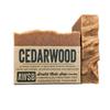A Wild Soap Bar Cedarwood Bar Soap with Red Clay, Vegan, All Natural with Organic Ingredients, Handmade view 1