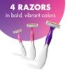 BIC Soleil Twilight Disposable Razor, Women, 4-Count (Pack of 6) view 2