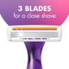 BIC Soleil Twilight Disposable Razor, Women, 4-Count (Pack of 6) view 3