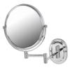 CHISUPPLY.COM Elegant Chrome Make Up Mirror Strong 7X for Makeup view 2