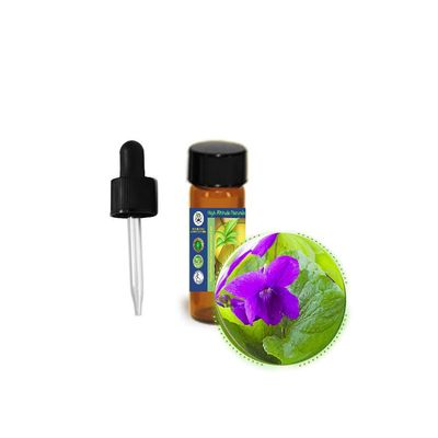 3.7ml (1/8oz) Violet Flower Absolute Essential Oil (Viola Odorata) - Pure, Undiluted, Uncut for Skin and Hair Care, Perfume, Fragrace, Aromatherapy, Massage