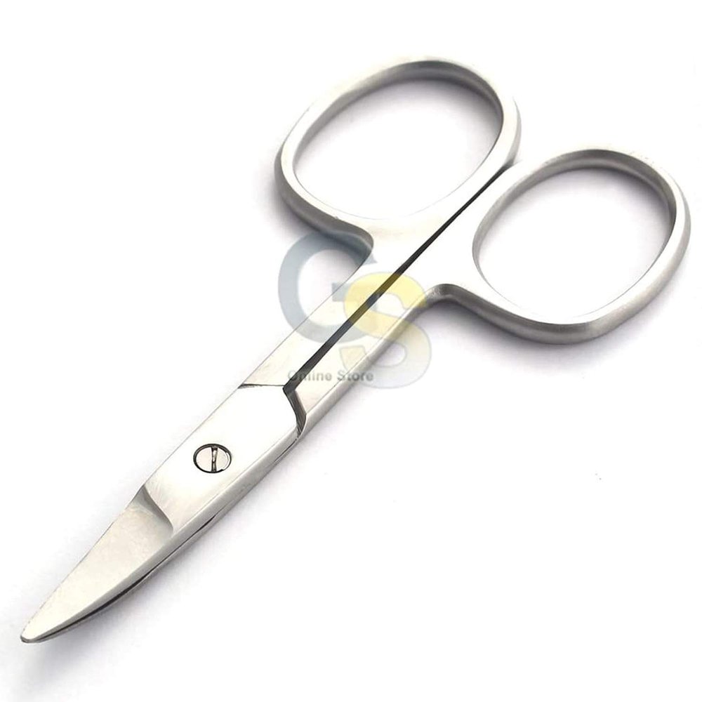 G.S 3 1/2" CURVED FINGER NAIL SCISSORS