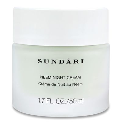 SUNDARI Neem Night Cream - 1.7 Fl Oz, Night time Moisturizer with Botanical Extracts, Wrinkle Repair & Hydration, Nourishes and Soothes Skin, Restores Natural Radiance, All Skin Types