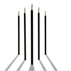 LIP INK Cosmetic Lip and Eye Liner Brush, 5 ct