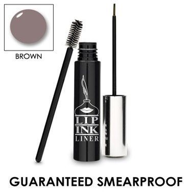 Organic Vegan 100% Smearproof Miracle Brow Liner, Brown