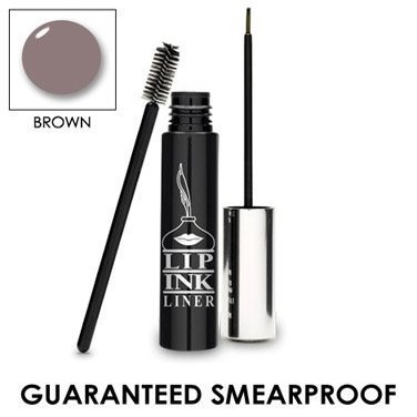 Organic Vegan 100% Smearproof Miracle Brow Liner, Brown
