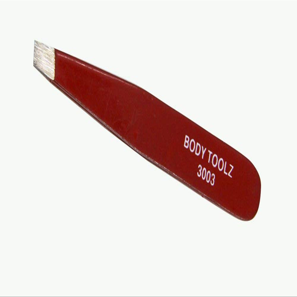 Slanted Tiny Tweezer Red