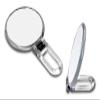 Danielle Creations 5.5-Inch Folding 2-Sided Hand Mirror, 10x Magnification, Acrylic view 1