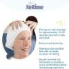 No-Rinse Cleanlife Products Shampoo Cap - Waterless, Rinseless Hair Washing and Conditioning Shower Caps for Bathing Elderly, Bedridden, Hospital Patients - Disposable, Hypoallergenic view 4