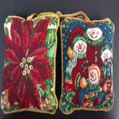 Decorative Tapestry Holiday Accents