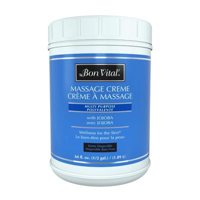 Bon Vital Multi-Purpose Massage Creme 1/2 gallon