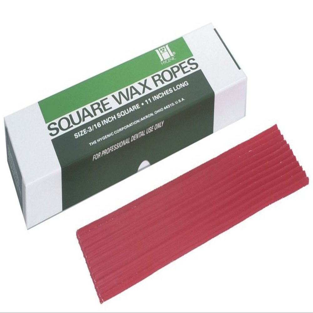 Coltene/Whaledent H00818 Wax Utility Strips Round White 80Bx by Coltene/Whaledent