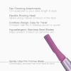 Panasonic Womens Facial Hair Remover and Eyebrow Trimmer with Pivoting Head, Includes 2 Gentle Blades for Brow and Face and 2 Eyebrow Trim Attachments, Battery-Operated  ES2113PC view 2
