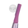 Panasonic Womens Facial Hair Remover and Eyebrow Trimmer with Pivoting Head, Includes 2 Gentle Blades for Brow and Face and 2 Eyebrow Trim Attachments, Battery-Operated  ES2113PC view 3
