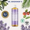 Dr. Bronner's - Pure-Castile Liquid Soap (Lavender, 16 ounce) - Made with Organic Oils, 18-in-1 Uses: Face, Body, Hair, Laundry, Pets & Dishes, Concentrated, Vegan, Non-GMO view 2