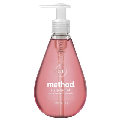 Method Gel Hand Soap, Pink Grapefruit, 12 oz Packaging May Vary (Pack of 1)