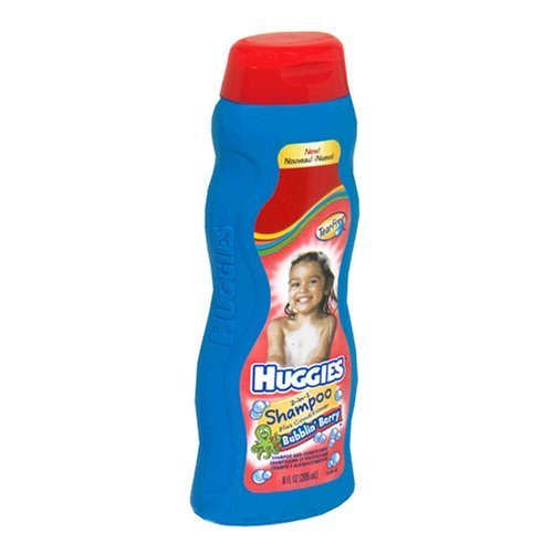 Huggies 2-in-1 Shampoo Plus Conditioner, Bubblin' Berry, 9 fl oz (265 ml)